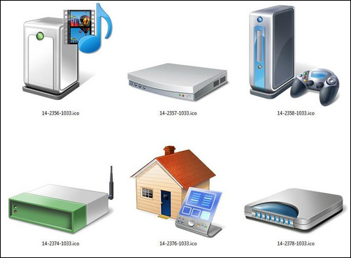 Windows 7設(shè)備高清多圖標